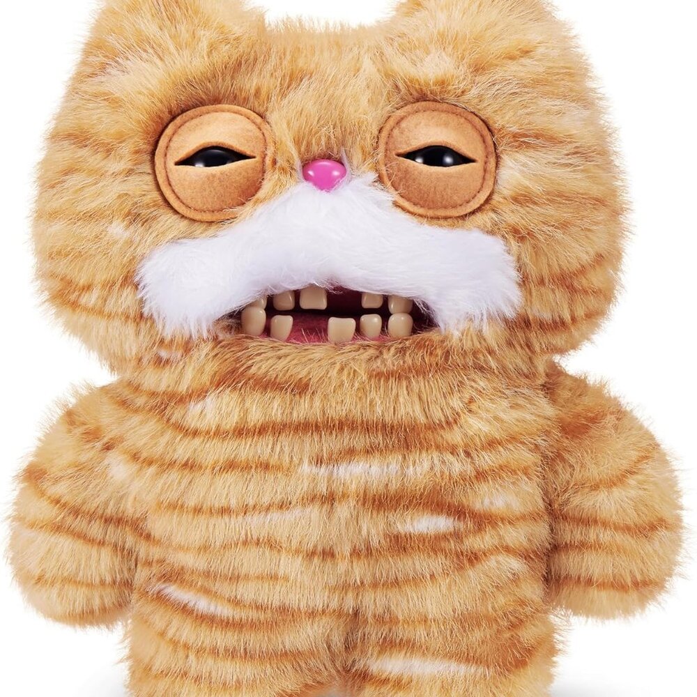 Fuggler Alley Cats 9-Inch Plush Toy (Stinkface) (Ginger Tabby)